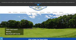 Desktop Screenshot of bluerockgolfcourse.com